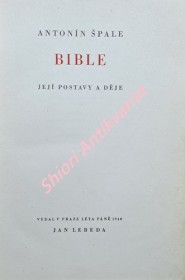 BIBLE - JEJÍ POSTAVY A DĚJE