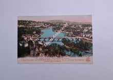 SAINT-CLOUD - Panorama pris de Bellevue - La Boucle de la Seine - Le Pont de Sévres, Boulogne, Saint-Cloud - Au loin, le Fort du Mont-Valérien (54)