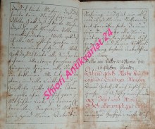 "Výběr modliteb aneb stručný způsob denní pobožnosti. 1802" - Rukopis