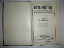 NOVÁ KULTURA 1927-1928