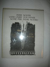 Pater Noster. Vater unser. Our father. Notre pere. Padre nostro