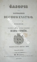 ČASOPIS PRO KATOLICKÉ DUCHOWENSTWO 1844