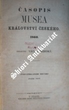 ČASOPIS MUSEA KRÁLOVSTVÍ ČESKÉHO 1860