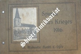 SPUREN DES KRIEGES 1916