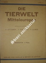 Die Tierwelt Mitteleuropa IV. Band - 1. Teil - INSEKTEN -1b. Lieferung - EPHEMERÓPTERA - ODONÁTA
