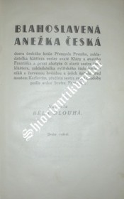 BLAHOSLAVENÁ ANEŽKA ČESKÁ (1932)