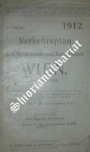 Verkehrsplan der k.k. Reichshaupt- und Residenzstadt Wien von Jahr 1912 ( Masstab 1:15.000 )