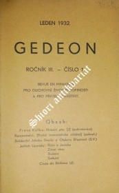 GEDEON revue en miniature - Ročník III