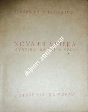 Nova et Vetera - svazek 42 v dubnu 1921