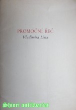PROMOČNÍ ŘEČ VLADIMÍRA LISTA - BRNO 29. LISTOPADU 1947