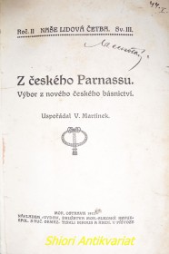 Z ČESKÉHO PARNASSU - Výbor z nového českého básnictví