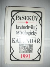 PASEKUV kratochvilný astrologický kalendář 1991