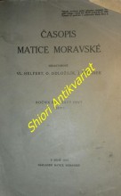ČASOPIS MATICE MORAVSKÉ - Ročník 61 - sešit 1