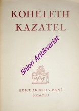 KAZATEL - KOHELETH